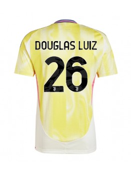 Juventus Douglas Luiz #26 Replika Borta Kläder 2024-25 Kortärmad